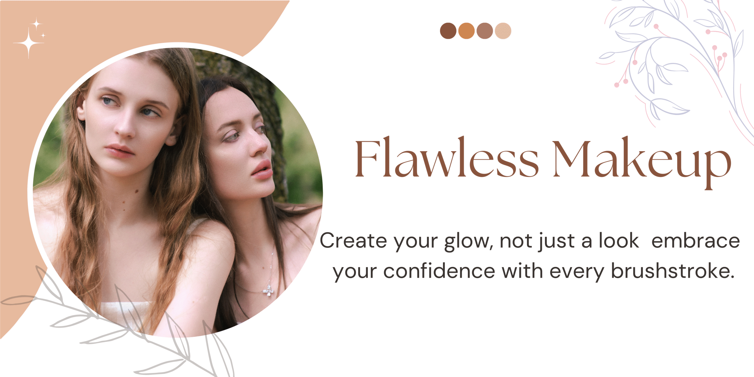 Woman applying makeup with brush – Beauty Bliss flawless makeup hacks