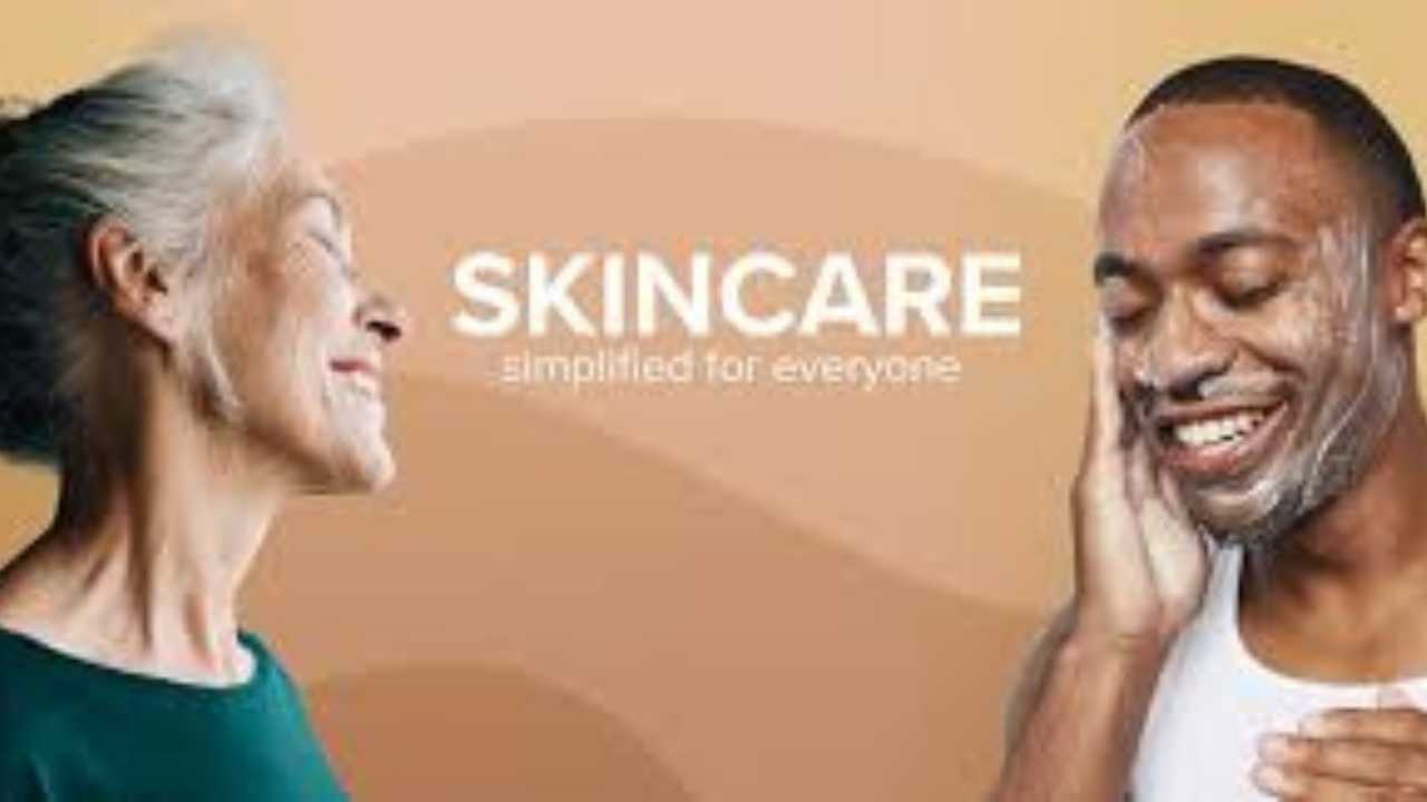 Young man applying skincare, showing early anti-aging care for healthy, glowing skin.